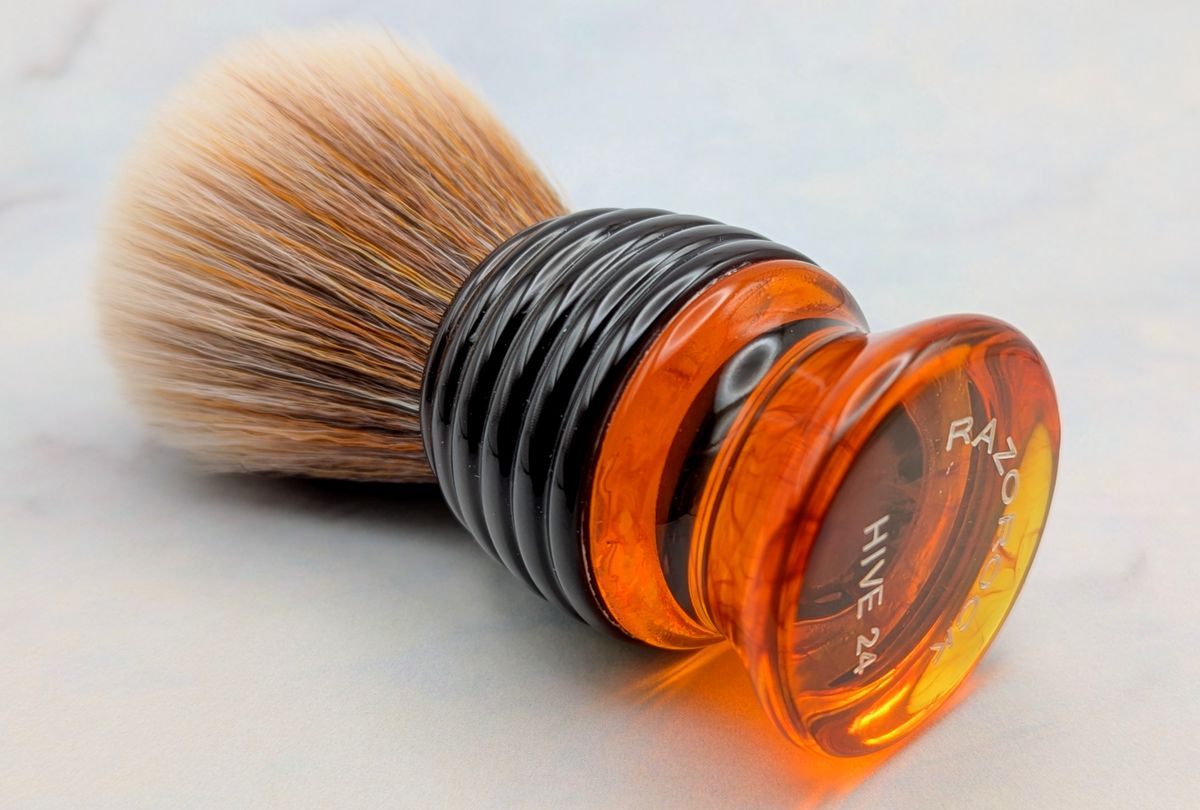 RazoRock Hive 24 Mokasoft HD Synthetic Shaving Brush
