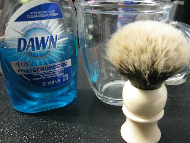 シェービングブラシを初めて使う時、ブレークイン