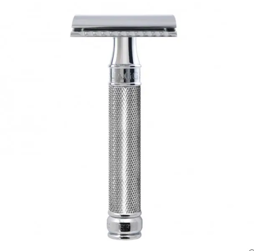 edwin jagger db89 Chrome Knurled