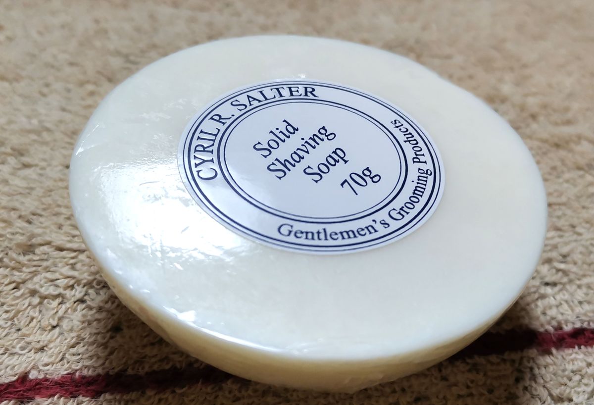 CYRIL R. SALTER Solid SHAVING SOAP