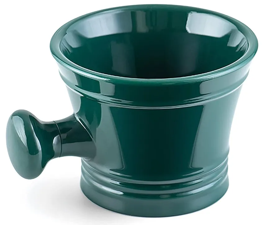 シェービングボウルに陶器の器を利用